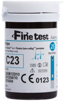 Тест-полоски для глюкометра Infopia Finetest Auto-Coding Premium (50шт)