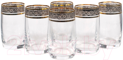 Набор стаканов Bohemia Crystal Ideal 25015/43249/250 (6шт)