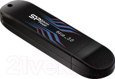 Usb flash накопитель Silicon Power Blaze B10 64GB (SP064GBUF3B10V1B)