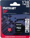 Карта памяти Patriot microSDXC (Class 10) 128Gb + адаптер (PEF128GEP31MCX) - 