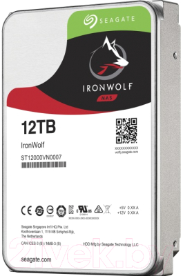 Жесткий диск Seagate IronWolf 12TB (ST12000VN0008)