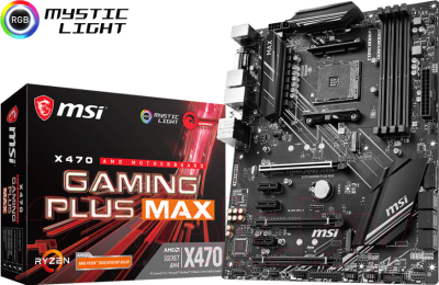 Материнская плата MSI X470 Gaming Plus Max