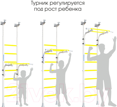 Детский спортивный комплекс Romana R5 01.20.7.06.490.03.00-24 (белый прованс)