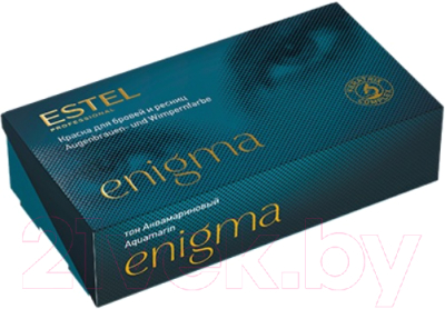 

Набор для окрашивания бровей Estel, Бирюзовый, Professional Enigma тон аквамариновый