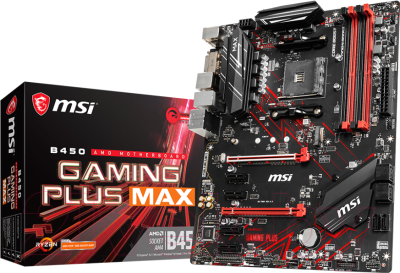 Материнская плата MSI B450 Gaming Plus Max