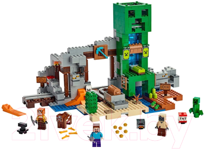 Конструктор Lego Minecraft Шахта крипера 21155