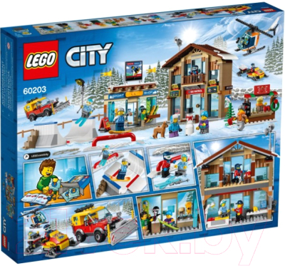 Конструктор Lego City Горнолыжный курорт / 60203