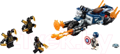 Конструктор Lego Super Heroes Капитан Америка: Атака Аутрайдеров / 76123