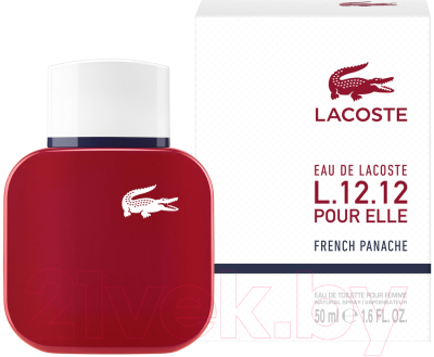 Туалетная вода Lacoste Eau De Lacoste L.12.12 Pour Elle French Panache for Women (50мл)