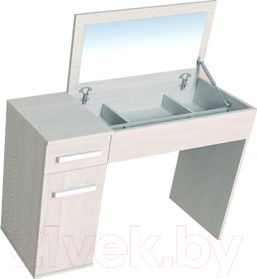 Туалетный столик с зеркалом Глазов Bauhaus 13 (бодега светлый)