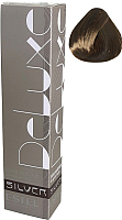Крем-краска для волос Estel De Luxe Silver 4/0 (шатен) - 