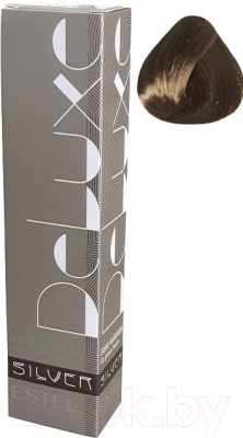 Крем-краска для волос Estel De Luxe Silver 4/0 (шатен)