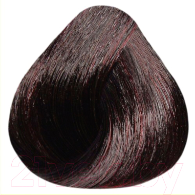 Крем-краска для волос Estel De Luxe Silver 4/75 (шатен коричнево-красный)