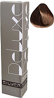Крем-краска для волос Estel De Luxe Silver 5/75 (светлый шатен коричнево-красный) - 
