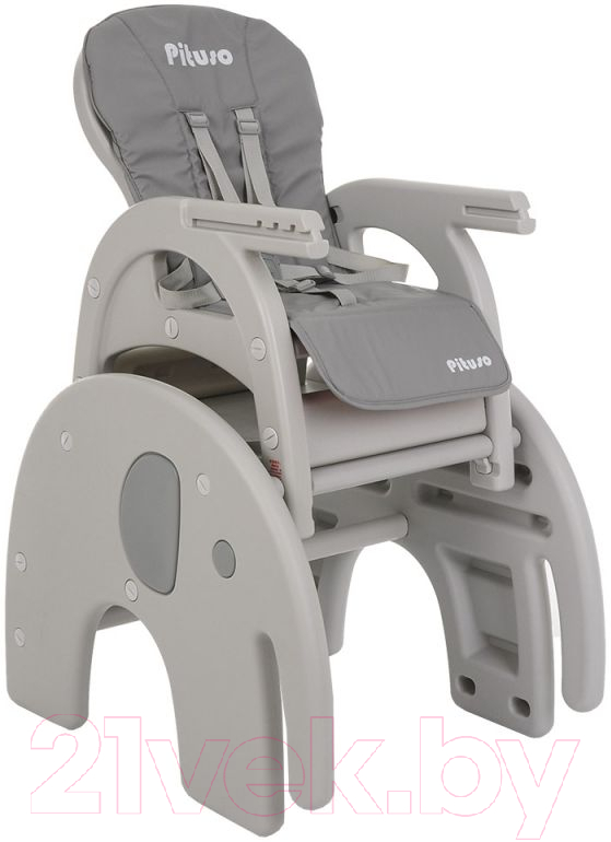 Стульчик для кормления Pituso Elephant / D02-2/HN-529-Grey