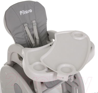 Стульчик для кормления Pituso Elephant / D02-2/HN-529-Grey (серый)