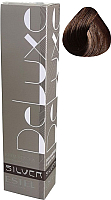 Крем-краска для волос Estel De Luxe Silver 6/37 (темно-русый золотисто-коричневый) - 