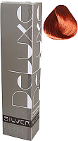 Крем-краска для волос Estel De Luxe Silver 6/5 (темно-русый красный) - 