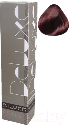 Крем-краска для волос Estel De Luxe Silver 6/56 (темно-русый красно-фиолетовый)