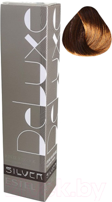 Крем-краска для волос Estel De Luxe Silver 6/74 (темно-русый коричнево-медный)