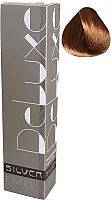 Крем-краска для волос Estel De Luxe Silver 6/75 (темно-русый коричнево-красный) - 