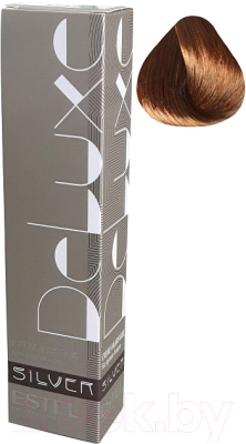 Крем-краска для волос Estel De Luxe Silver 6/75 (темно-русый коричнево-красный)