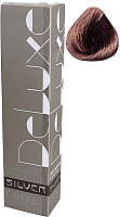 Крем-краска для волос Estel De Luxe Silver 6/76 (темно-русый коричнево-фиолетовый) - 