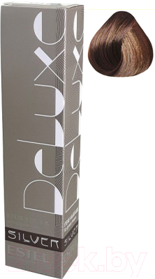 Крем-краска для волос Estel De Luxe Silver 7/37 (русый золотисто-коричневый)