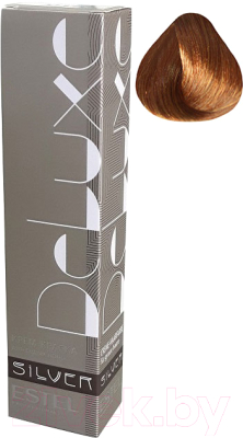 Крем-краска для волос Estel De Luxe Silver 7/75 (русый коричнево-красный)