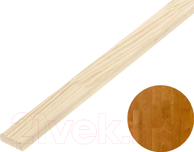 Притворная планка Vi Lario Вилейка (медовый орех)