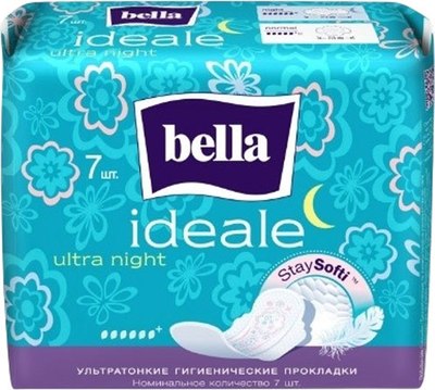 Прокладки гигиенические Bella Ideale Ultra Night (7шт) - 