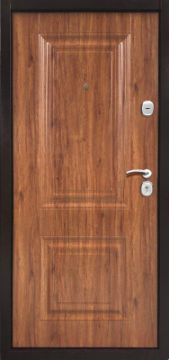 Входная дверь Магна Классика (96x205, античный орех правая)