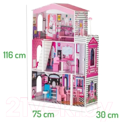 Кукольный домик Eco Toys TD027