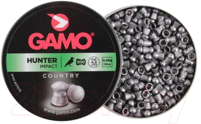 Пульки для пневматики Gamo Hunter Pellets / 6320834 (500шт)