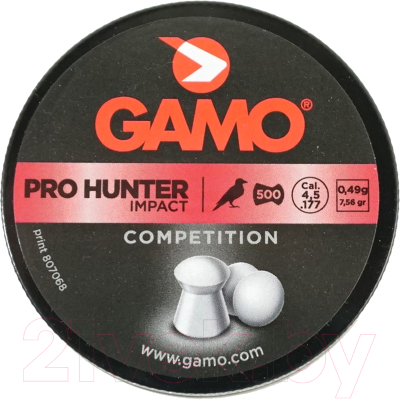 Пульки для пневматики Gamo Pro-Hunter / 6321934 (500шт)