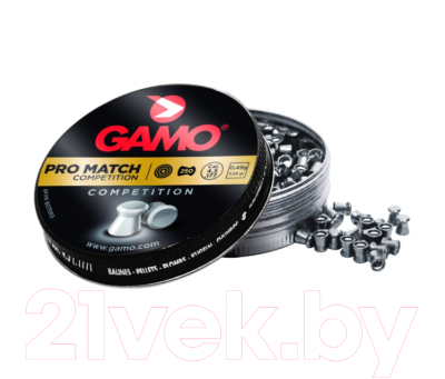 Пульки для пневматики Gamo Pro-Match / 6321824 (250шт)