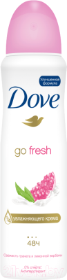 

Антиперспирант-спрей Dove, Go Fresh пробуждение чувств