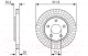 Миниатюра изображения товара Тормозной диск Bosch 0986479B17