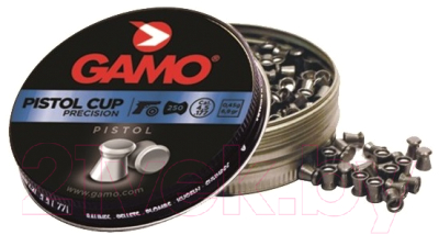 Пульки для пневматики Gamo Pistol-Cup / 6321850 (250шт)