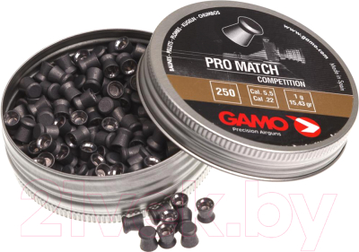 Пульки для пневматики Gamo Pro-Match / 6321825 (250шт)