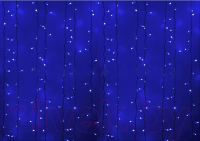 Световой занавес Neon-Night Дождь 235-113 (2x1.5м, синий)