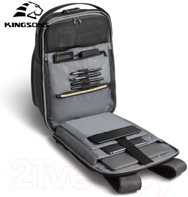 Рюкзак Kingsons KS3204W (темно-серый)