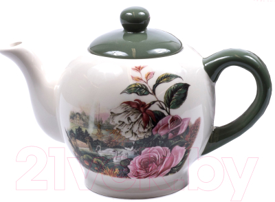 Заварочный чайник Home Line Цветы HC718R-R01