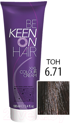 Крем-краска для волос KEEN Colour Cream 6.71 (табачный)