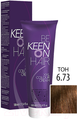 Крем-краска для волос KEEN Colour Cream 6.73 (мускат)