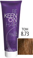 

Крем-краска для волос, Colour Cream 8.73
