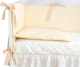 Комплект постельный для новорожденных Martoo Comfy 3 (белый/бежевый) - 