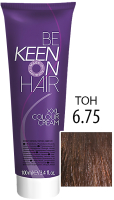 Крем-краска для волос KEEN Colour Cream 6.75 (палисандр темный) - 