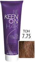 Крем-краска для волос KEEN Colour Cream 7.75 (палисандр) - 