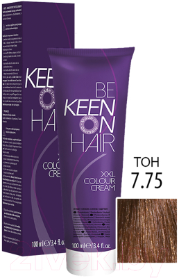 Крем-краска для волос KEEN Colour Cream 7.75 (палисандр)